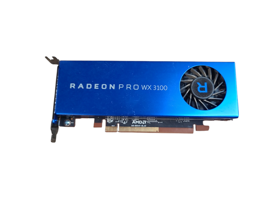 AMD Radeon Pro WX 3100 4GB GDDR5 2x Mini Display Port 1x DP Graphics Card