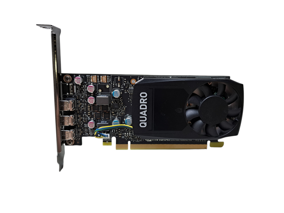 NVIDIA Quadro P400 2GB GDDR5 Graphics Card | 3x MiniDP FH Bracket