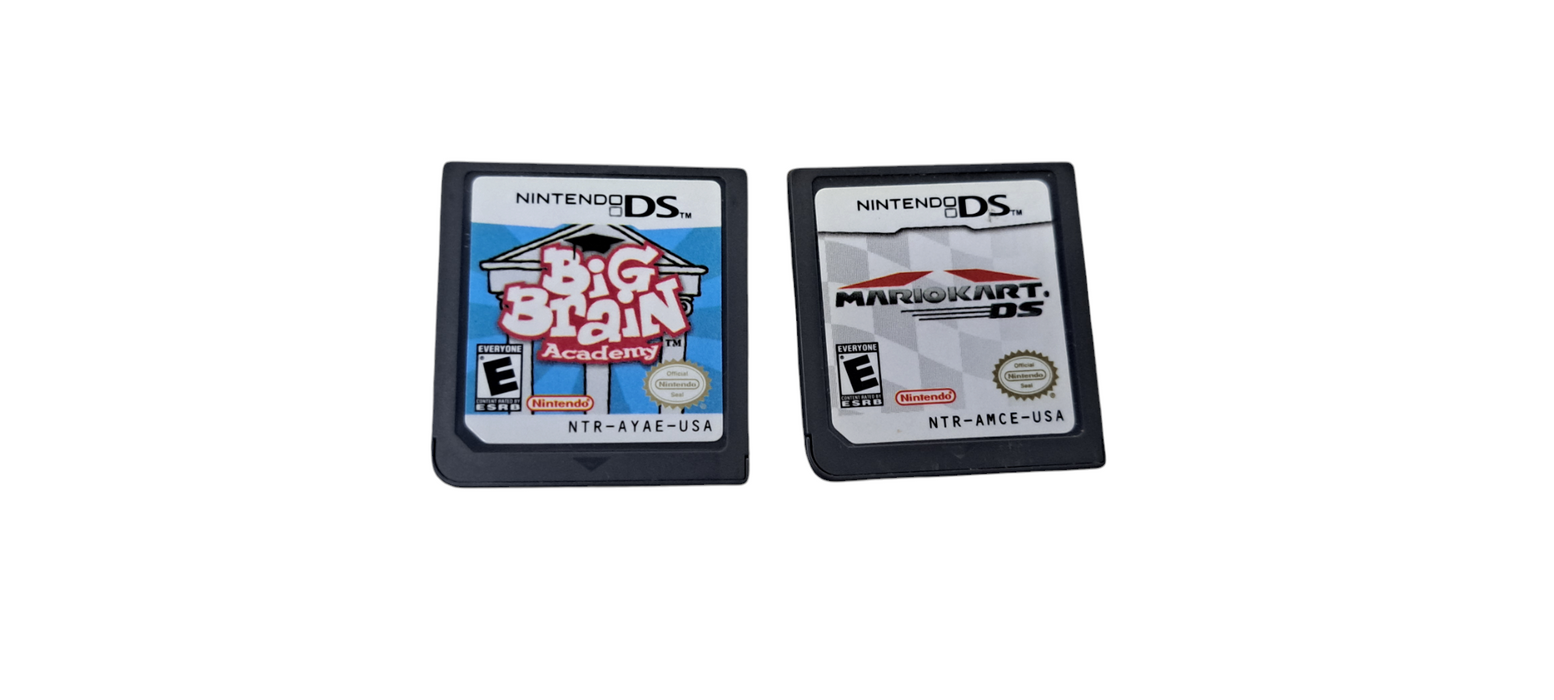 Mario Kart DS & Big Brain Academy Nintendo Games