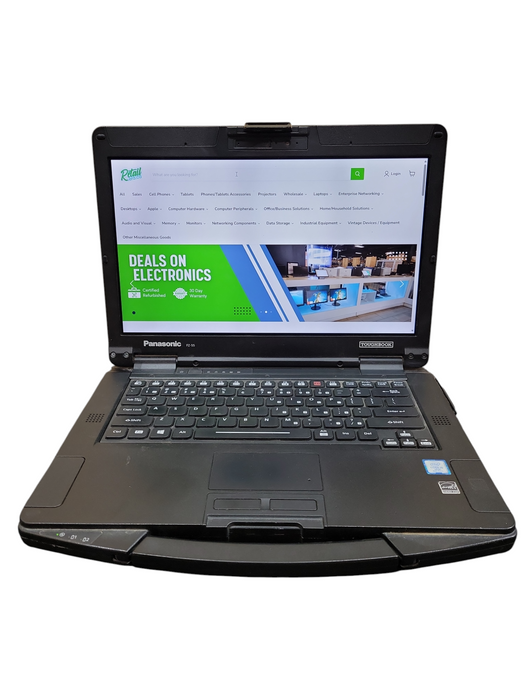 Panasonic ToughBook FZ-55 TOUCH i5-8365U 16GB RAM 256GB SSD 1TB HDD 1230Hrs ! Lap200