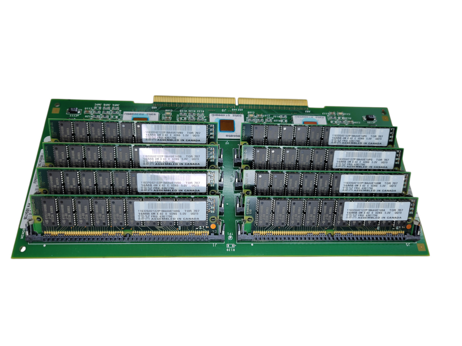 IBM POWERStation 570F System Memory Board: w/8x 43G1796 (16MB SIMMS) 128MB %