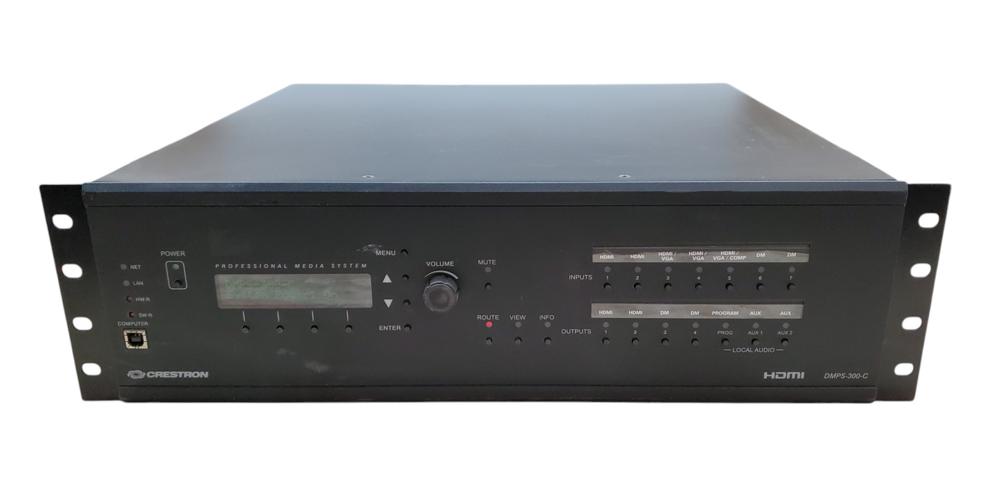 Crestron DMPS-300-C Digital Media Presentation System *READ*
