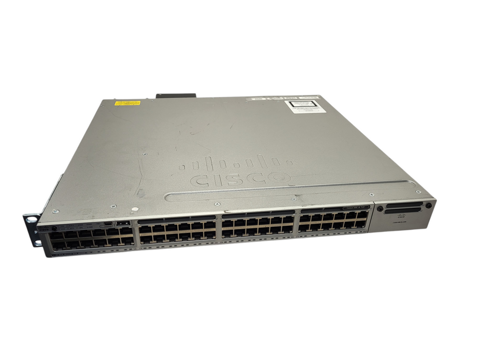 Cisco Catalyst WS-C3850-48F-S 48-Port Gigabit Ethernet Managed PoE+ Switch $