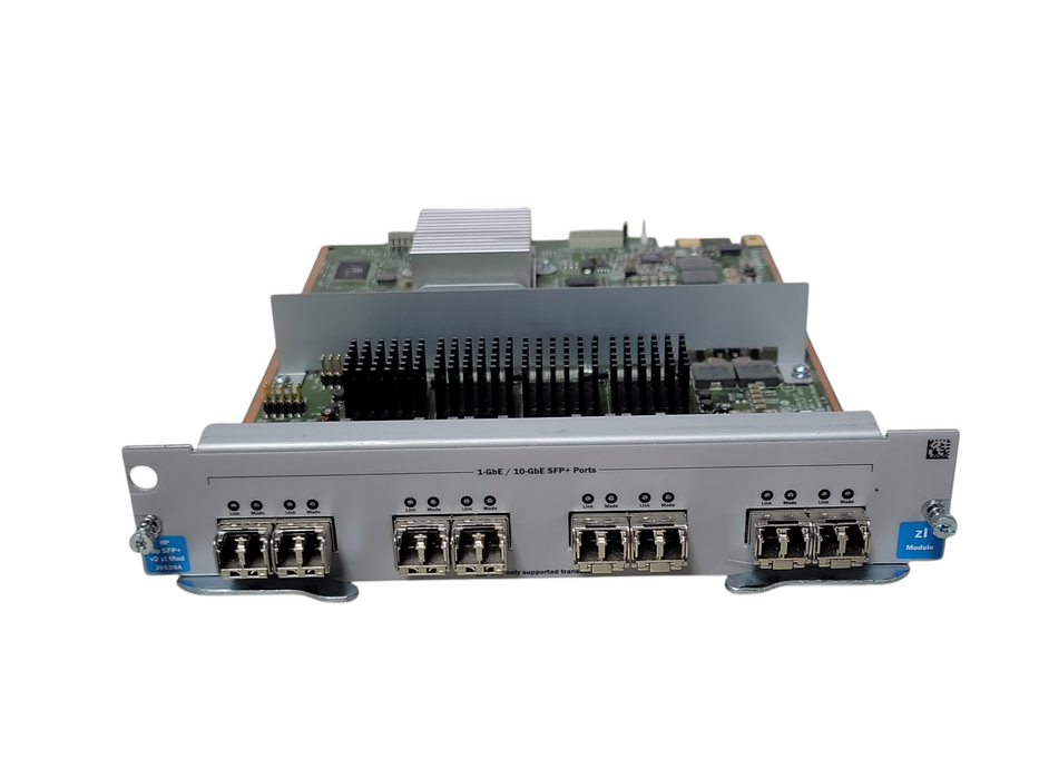 HP 8p SFP+ v2 ZL Mod J9538A 1-GbE/10-GbE SFP+ Ports Q_