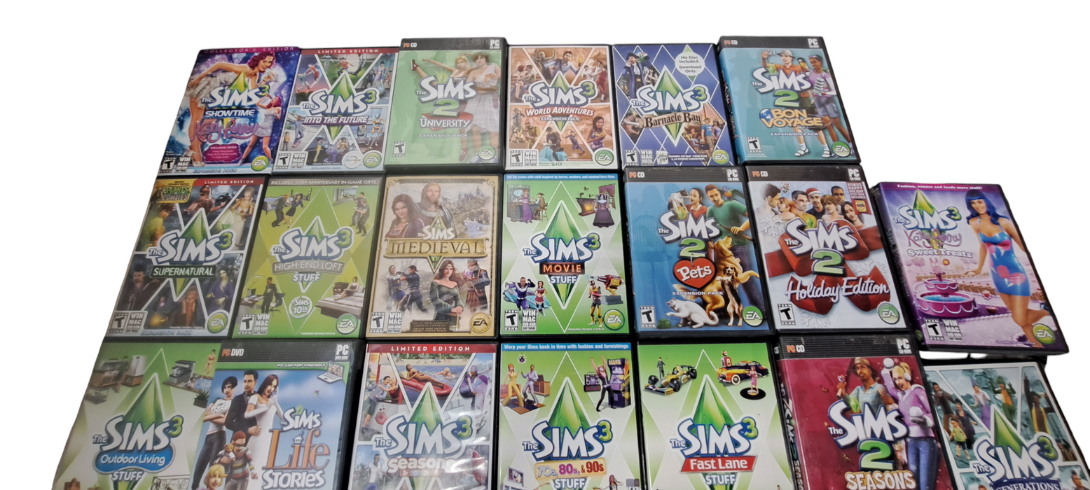The Sims Games: Collection of 27 The Sims PC Games