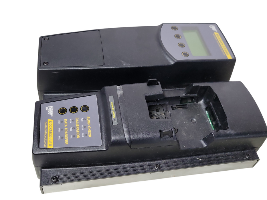 BW microDock II Base Mdule and GasAlertMicroClip XT, READ _