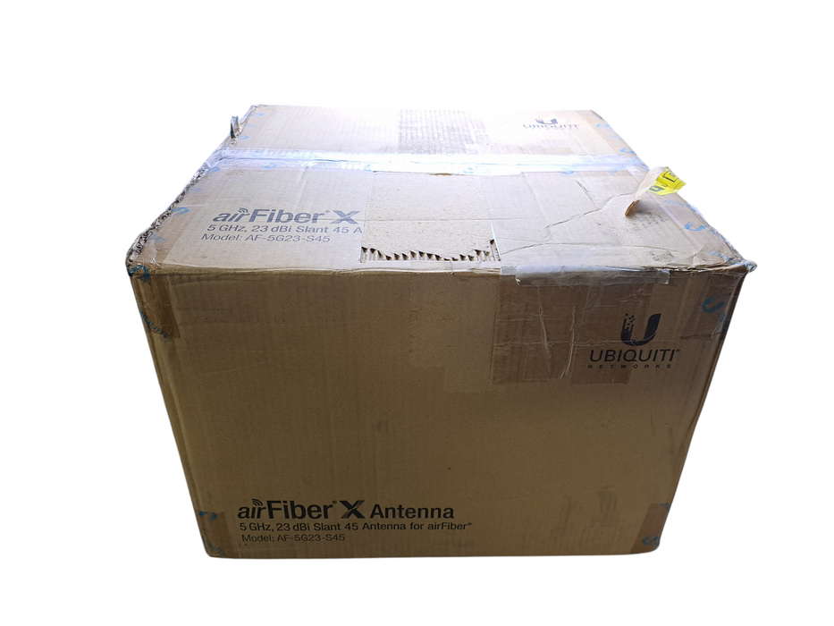 Ubiquiti AF-5G23-S45 AirFiberX 5Ghz Antenna 23dBi 45 Degrees | Open Box )