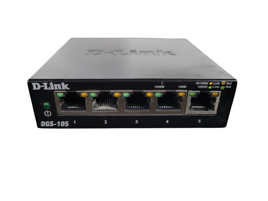 D-Link 5 Port Gigabit Switch DGS-105 !