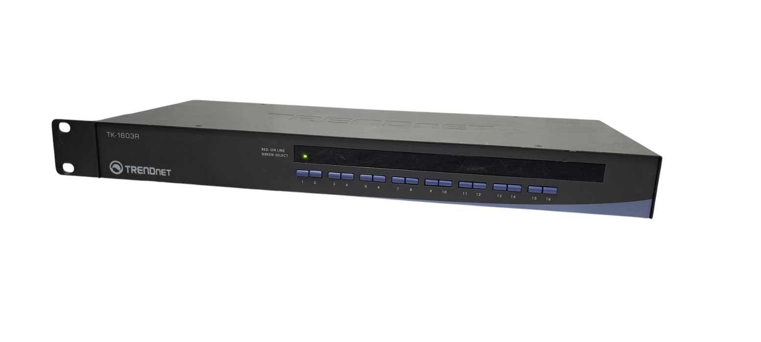 TRENDnet TK (TK-1603R) 16-Ports Rack-Mountable KVM / USB Switch