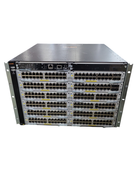 HPE Aruba 5400R zl2 switch w/ 2x J9990A, 10x J9986A, 4x PSU !