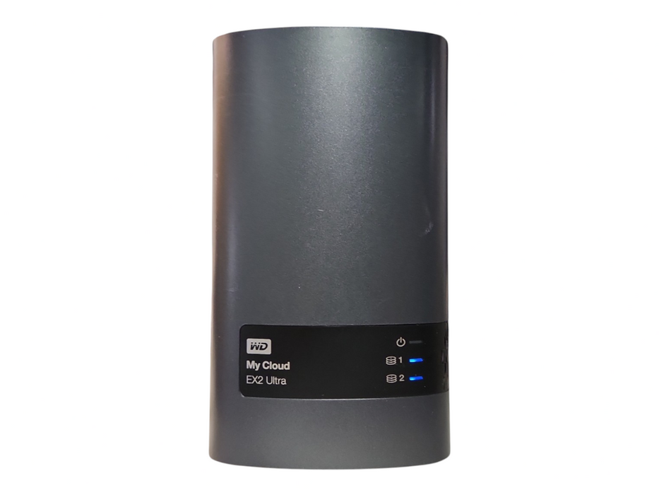WD My Cloud EX2 Ultra 2-Bay NAS Personal Cloud Storage w/ 2x 2TB HDDs
