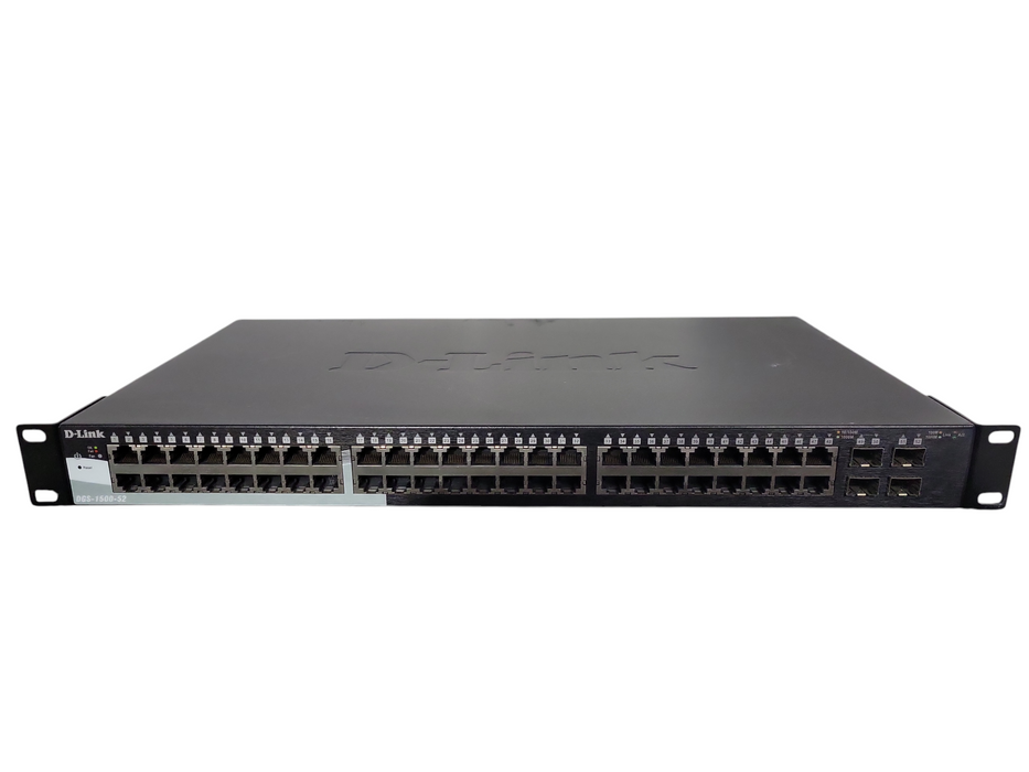 D-Link DGS-1500-52 52-Port SmartPro Switch With 4 Gigabit SFP Ports !