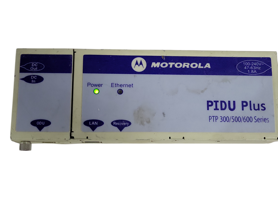 Motorola PIDU Plus Power Supply For PTP 300/500/600 Series ACPSSW200-03A Q_
