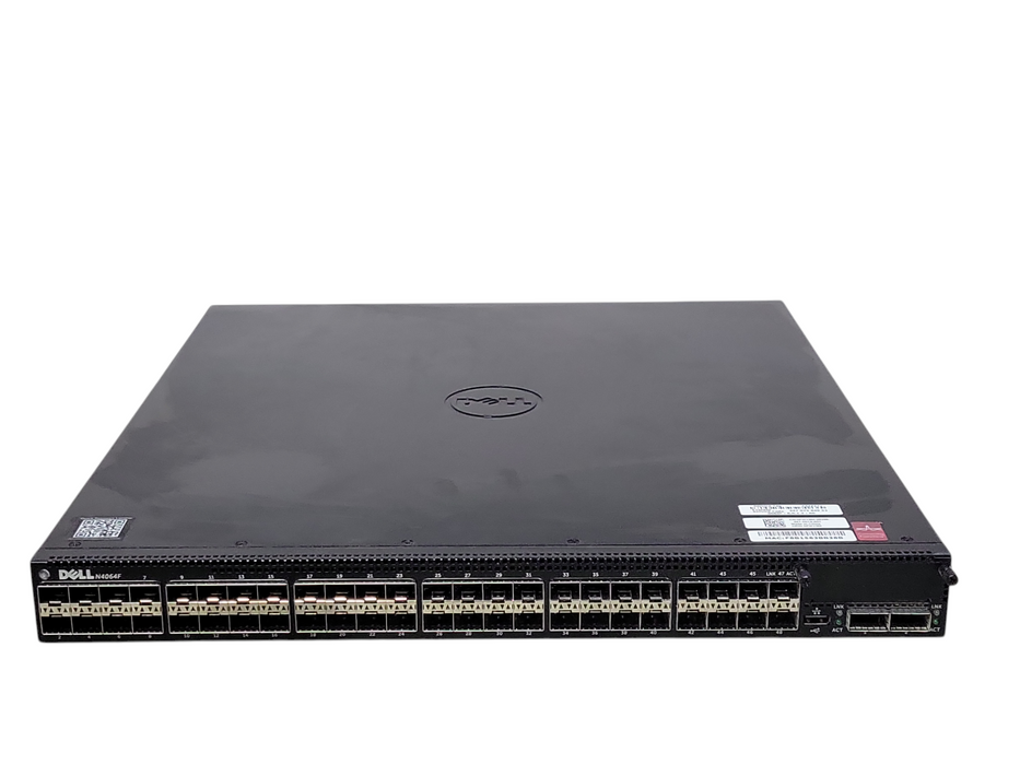 Dell PowerConnect N4064F 48x 10GB SFP+ 2x 40GB QSFP+ Switch, 2x PSU _