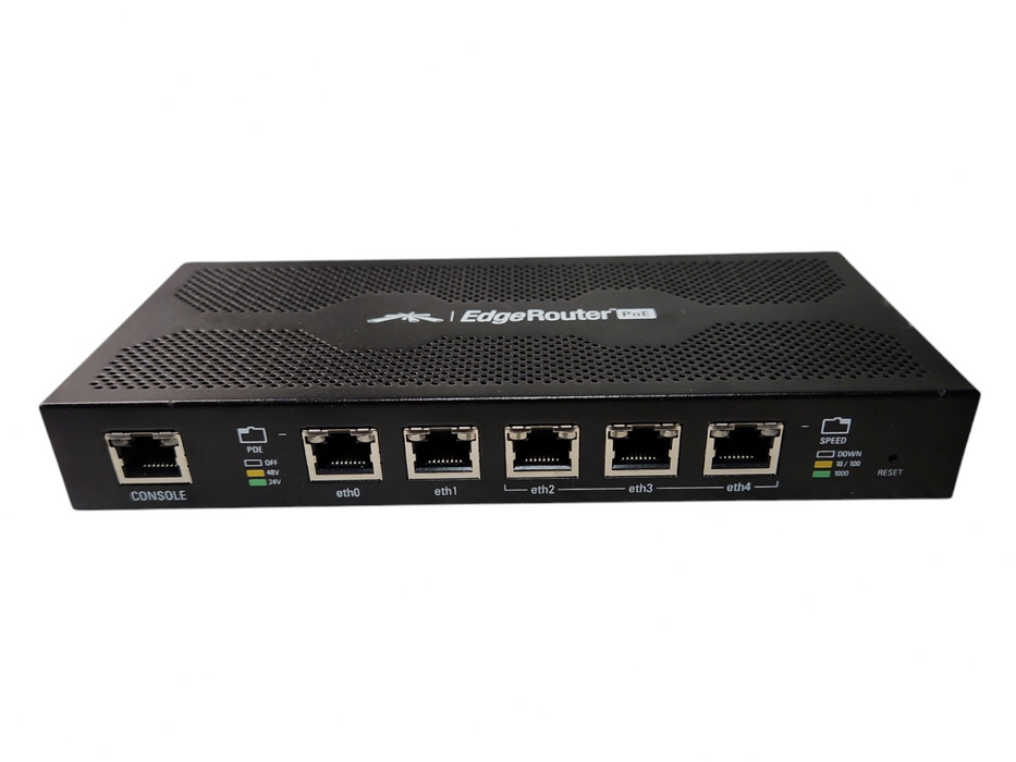 Ubiquiti ERPoe-5 EdgeRouter PoE Router, READ