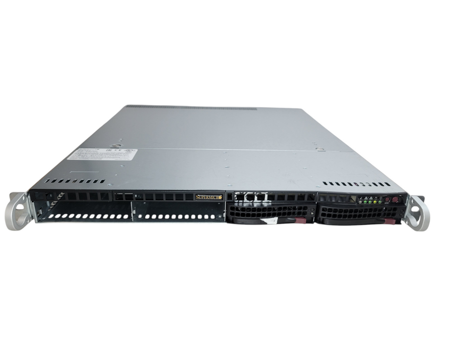 Supermicro X10DRL-i - 2x Xeon E5-2640 v4 32GB DDR4 LSi3008-iR 440W PSU %