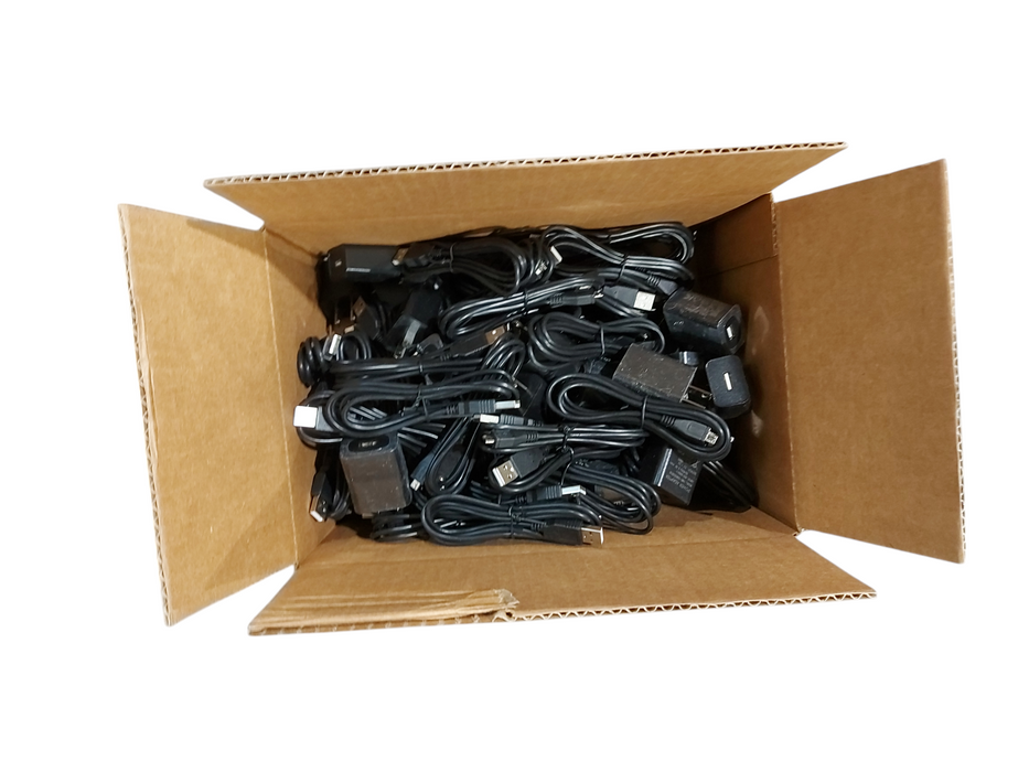 Lot of 50x USB-A Wall Charger AC to Micro-USB Output | Power Adapter Q