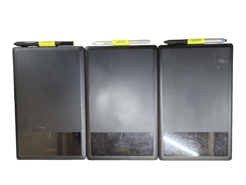 Lot 3x Wacom Bamboo Pen CTL-470 Graphics Touch Tablet USB