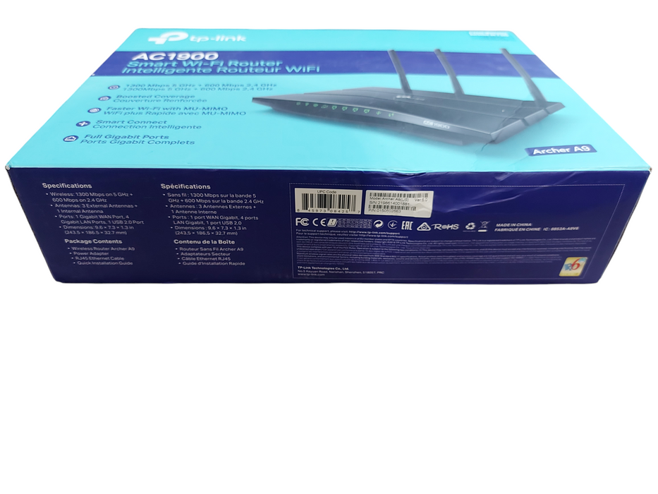 TP-Link AC1900 Smart WiFi Router (Archer A9)