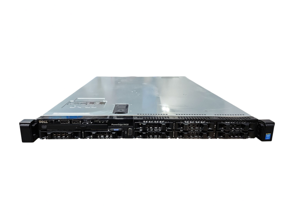 Dell R430 1U 8x2.5", 2x Xeon E5-2603v3, 48GB DDR4, H730Mini, 2x 550W