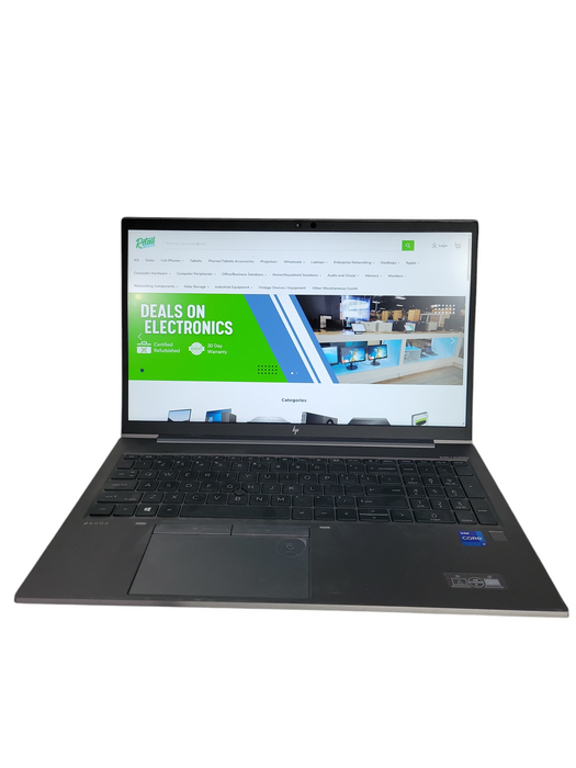 HP ZBook Firefly 15 G8 i7-1165G7 @ 2.80GHz 16GB DDR4 256GB SSD READ Q! Lap200