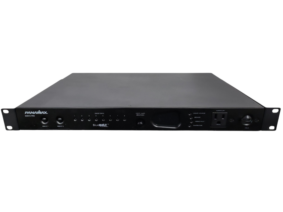 Panamax M4315-PRO Bluebolt 9-Outlet 15 Amp Power Management READ !