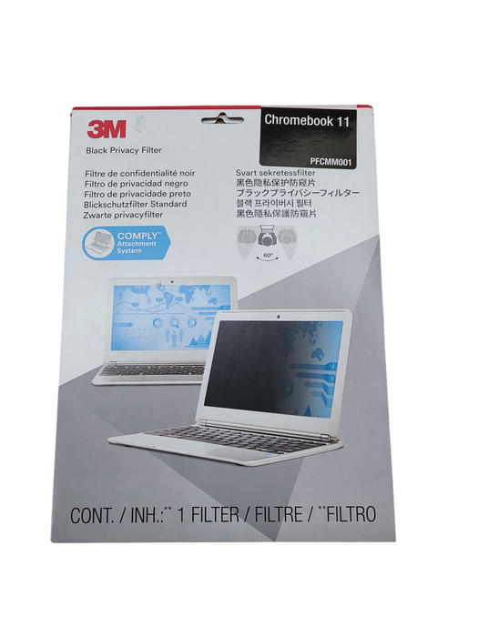 3M Black Privacy Filter for Chromebook 11 Q