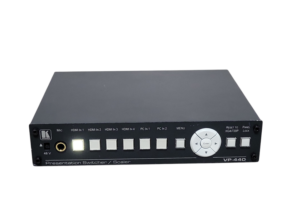 Kramer VP-440 6-Input Presentation Switcher / Video Scaler, READ _