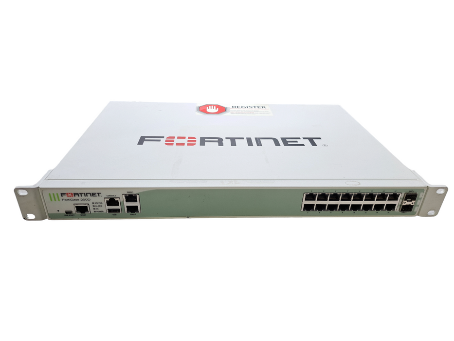 Fortinet Fortigate 200D | 1U Firewall Security Appliance | FG-200D *READ*