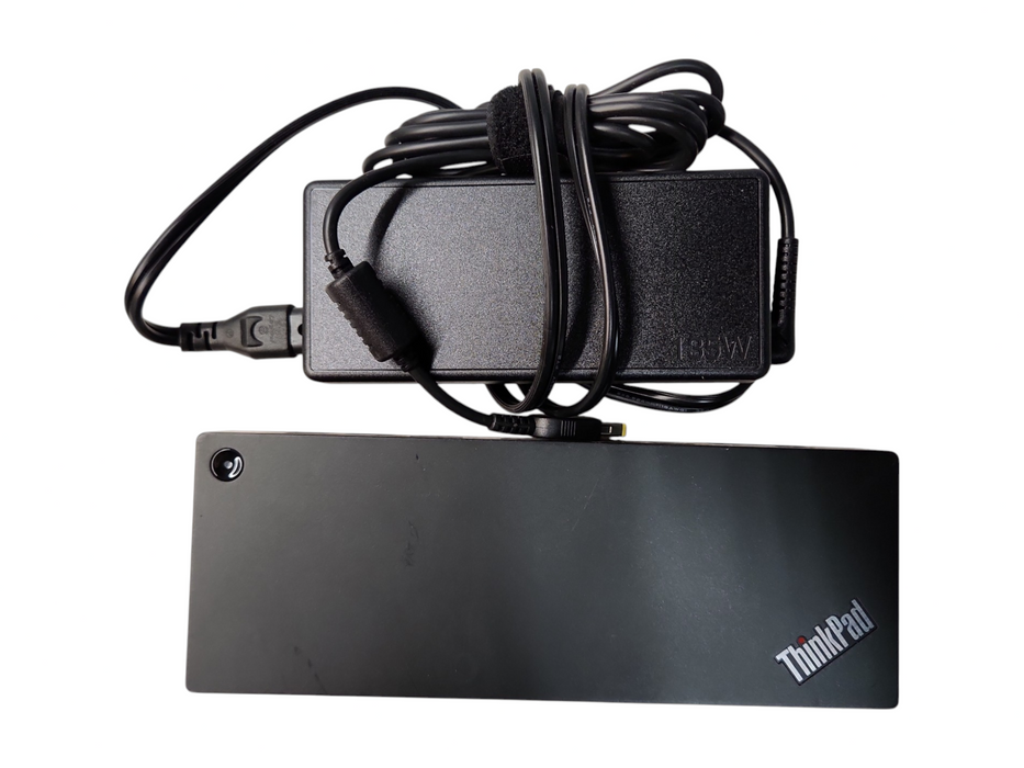 Lenovo DK1841 40AN ThinkPad Thunderbolt 3 Dock Gen2 w/ 135W Adapter _