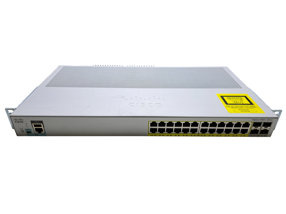 Cisco WS-C2960L-24PS-LL V01 | 24-Port Gigabit PoE+ Silent Managed Switch
