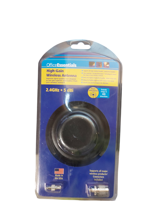 Office Essentials High-Gain Wireless Antenna F5D6901 2.4GHz 5dBi