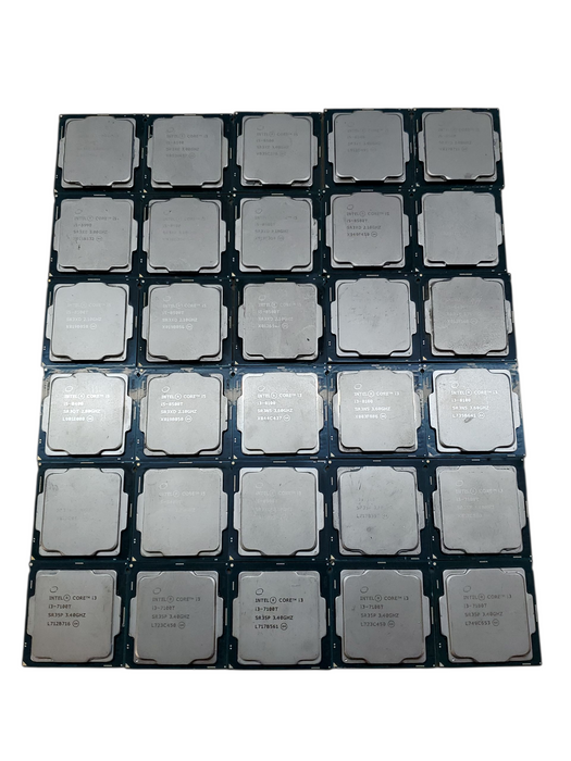 Lot of 294x 6th to 9th Gen i-series Desktop CPUs (CPU69-29)