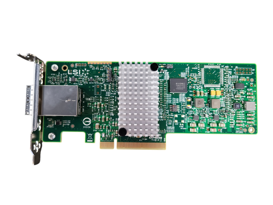 Oracle 25460 LSI SAS9300-8e 8 Port 12GB SAS 3 HBA 7085208 HH Bracket !
