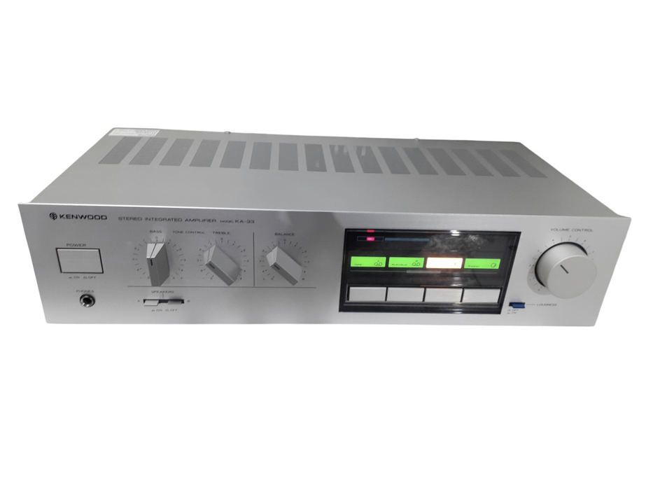 KENDWOOD KA-33 STERERO INTEGRATED AMPLIFIER