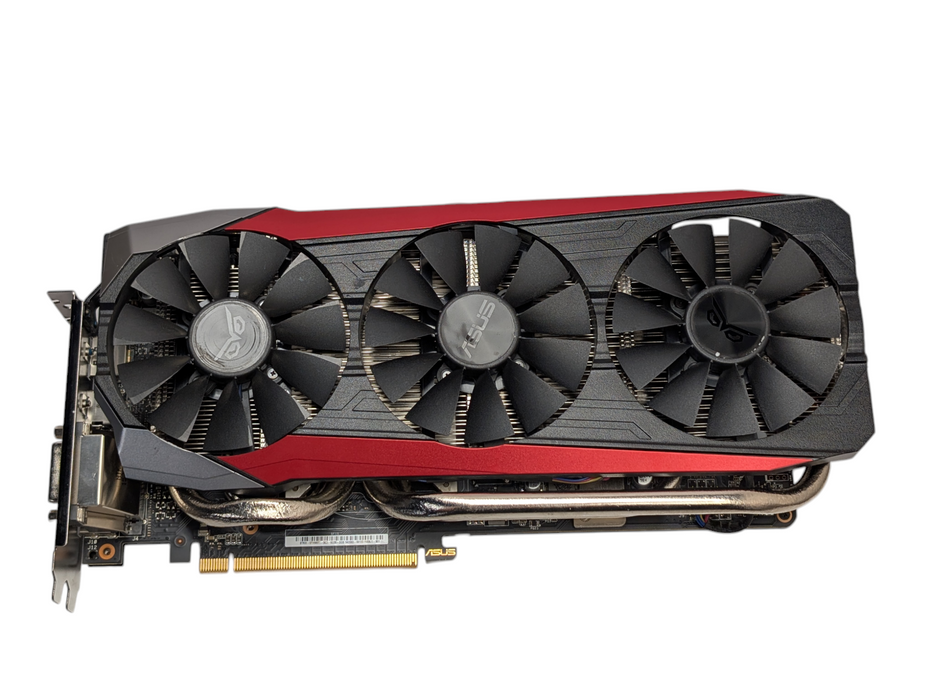 ASUS STRIX GeForce GTX 980 Ti 6GB Graphics Card STRIX-GTX980TI-DC3OC-6GD5 Q-