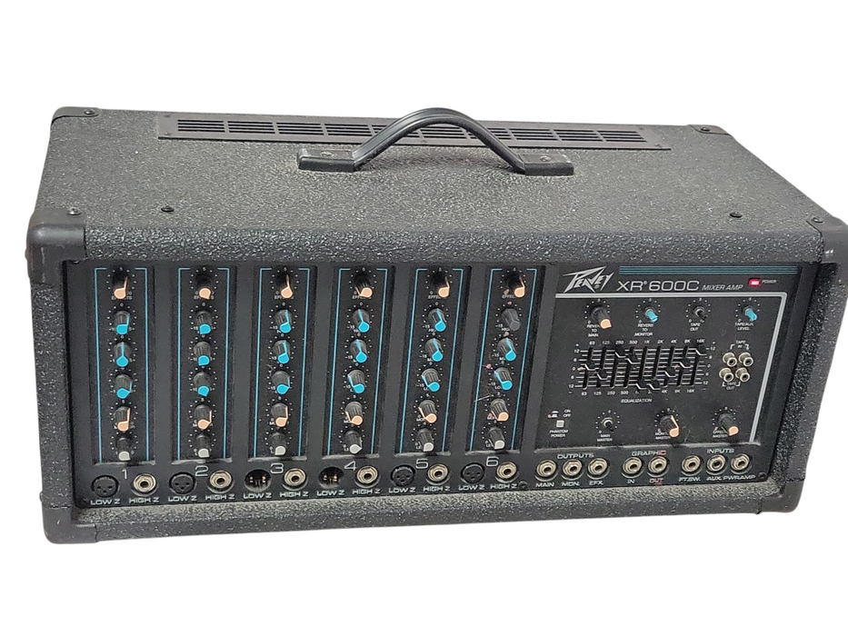 Peavey XR600C mixer Amp, READ _