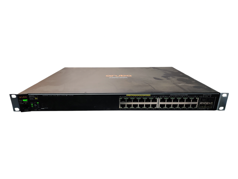 Aruba J9773A 2530-24G-PoE+, 24 Port Gigabit PoE+ w/ 4x SFP Switch
