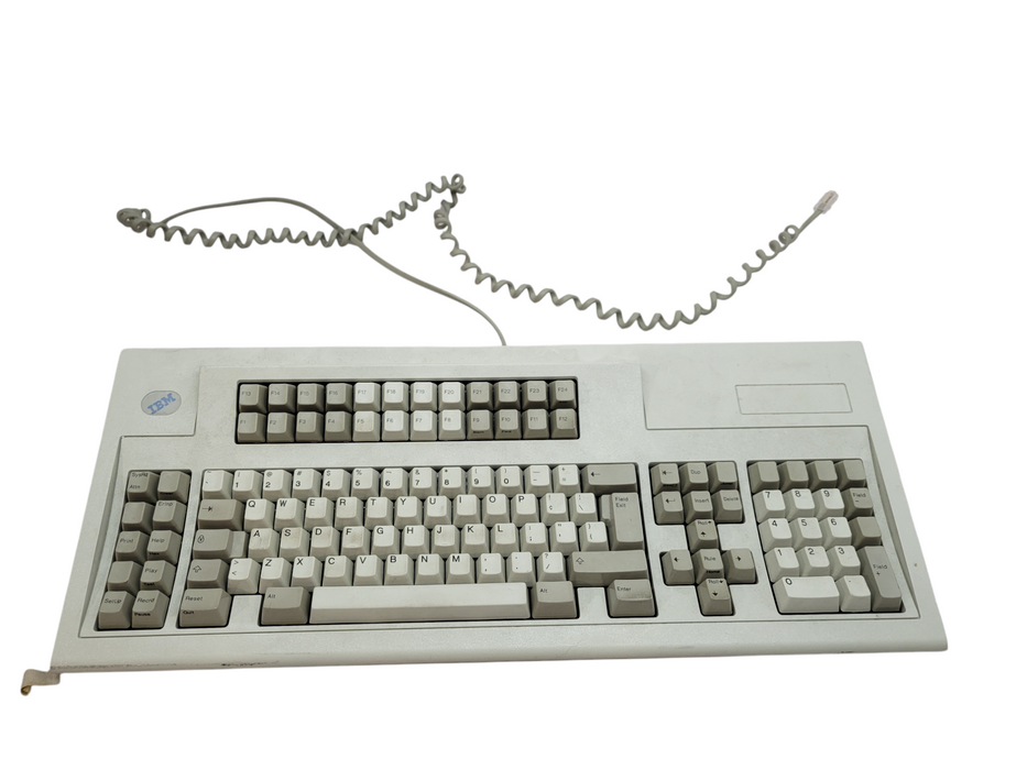 Vintage IBM Model F2 P/N 1394167 Mechanical Keyboard RJ45 %