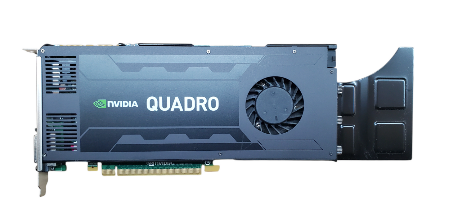 NVIDIA Quadro K4200 4GB GDDR5 Graphics Card | 2xDP 1xDVI