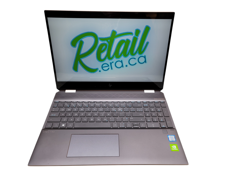 HP Spectre x360 Convertible i7-8705G MX150 256GB SSD READ NO BATTERY β Lap200