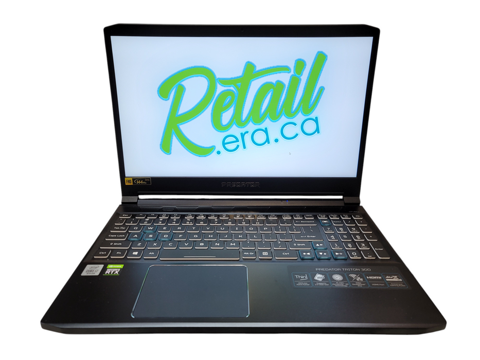Acer Predator Triton 300 i7-10750H 32GB DDR4 RTX 2070 w MaxQ 512GB SSD READ β Lap200