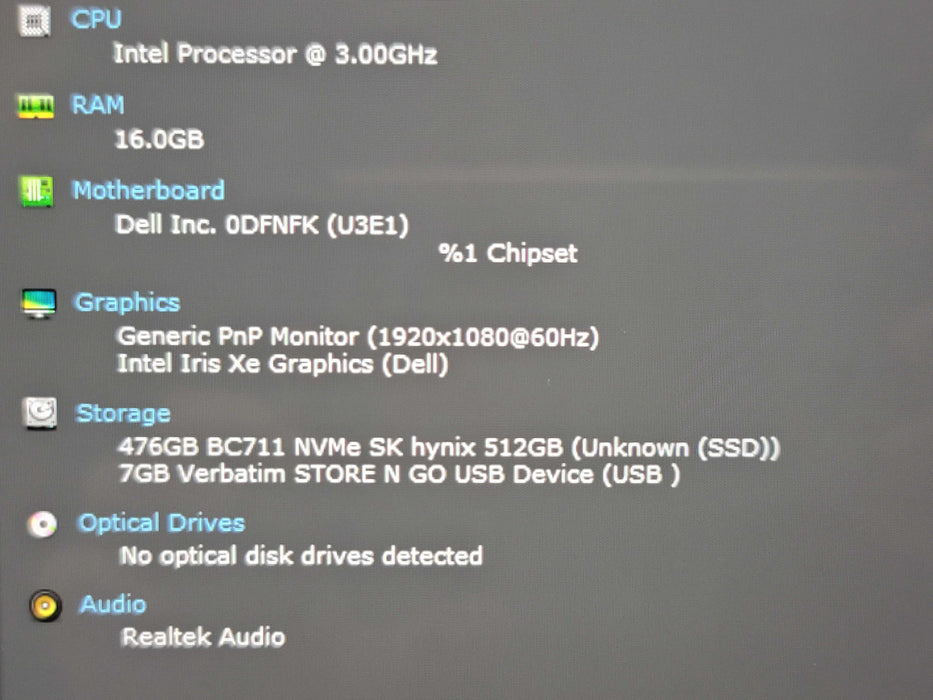 Dell Latitude 5320 i7-1185G7 16GB RAM 512GB NVMe 2-in-1 READ β Lap200