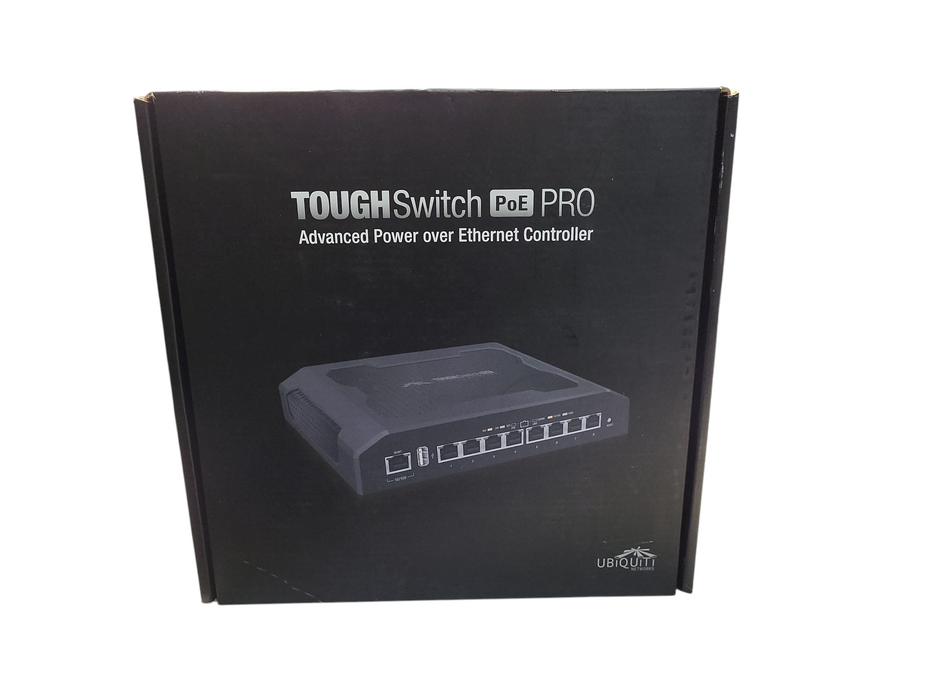 New UBiQUiTi TOUGHSwitch PoE PRO TS-8-PRO 8 Port Advanced PoE Controller $