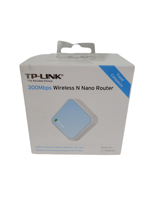 NEW TP-Link N300 Wireless Portable Nano Travel Router (TL-WR802N) !
