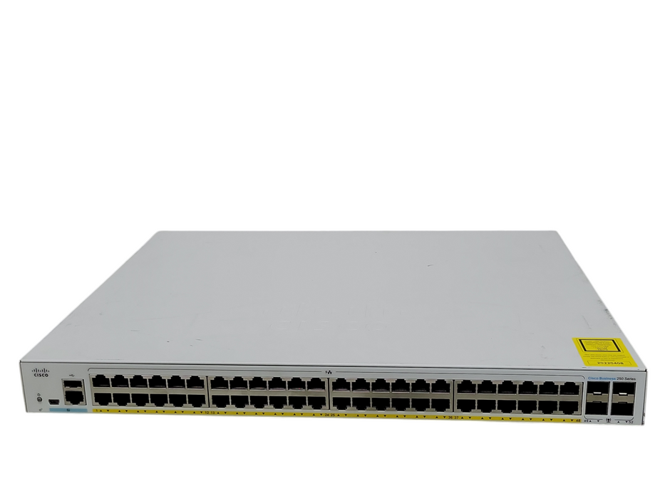 Cisco CBS250-48PP-4G 48-Port Gigabit PoE Smart Switch CBS250-48PP-4G _