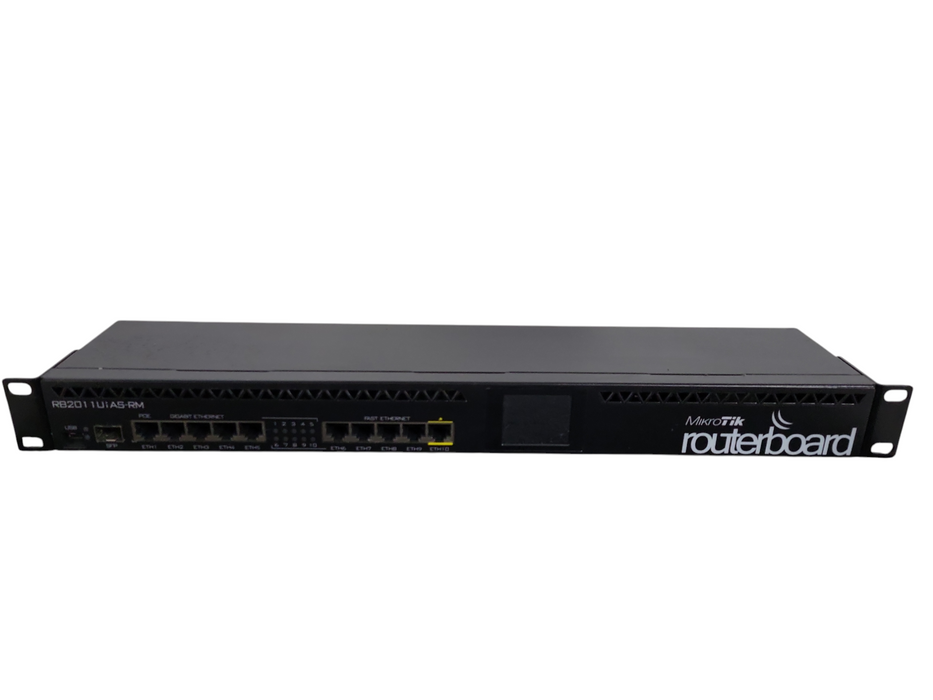 MikroTik RB2011UiAS-RM Routerboard Gigabit Router !