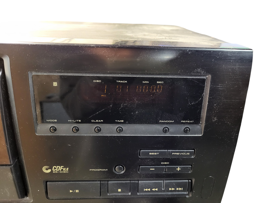 Pioneer PD-F606 25-Disc CD Changer Player $