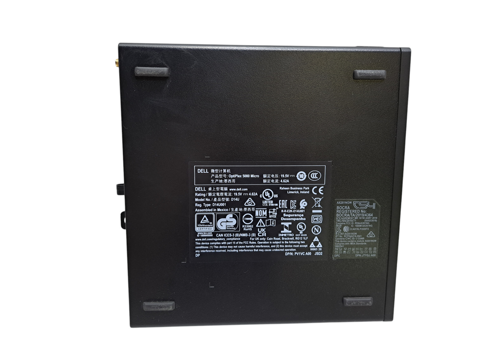 Dell OptiPlex 5080 Micro | i5-10600T @2.40GHz, 8GB DDR4, 256GB NVMe, Wi-Fi )