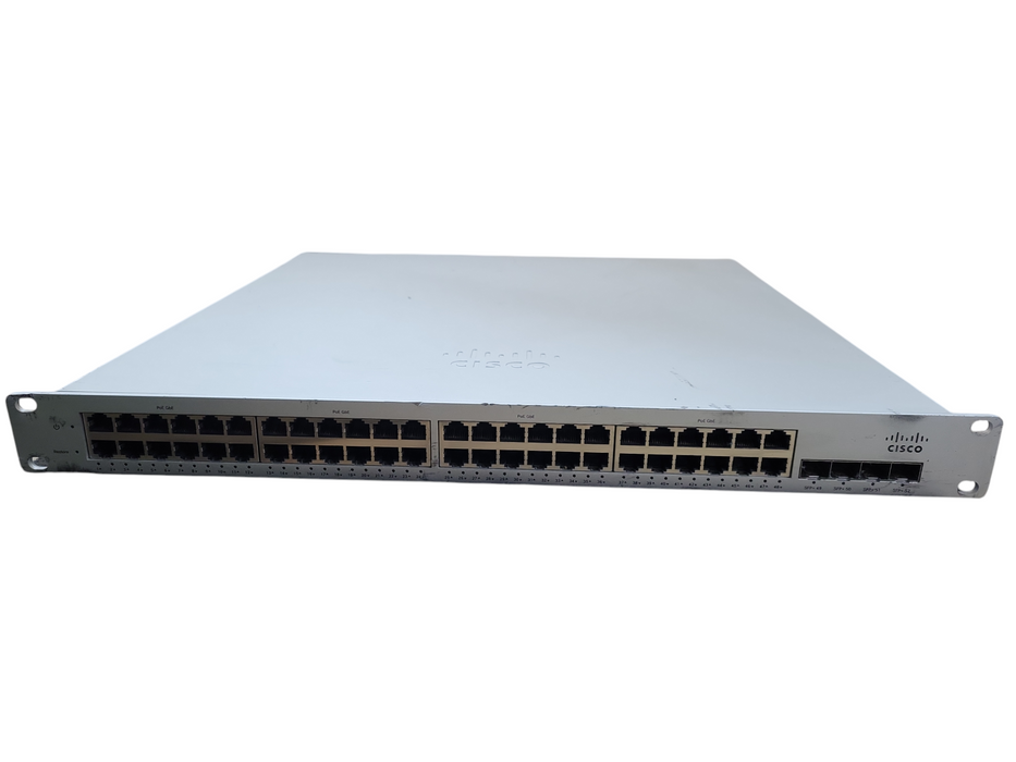 Cisco Meraki MS320-48LP 48-Port PoE+ Gigabit Managed Switch - Unclaimed !